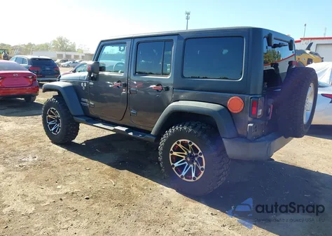 2016 Jeep Wrangler Unlimited Sport from USA, damaged, VIN 1C4BJWDG4GL265402